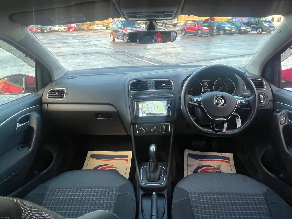 2016 VOLKSWAGEN POLO RED AUTOMATIC LOW KS