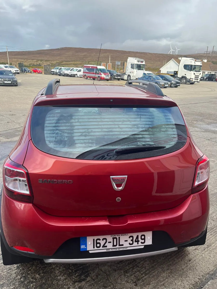 2016 DACIA STEPWAY 1.5 dci delivery warranty