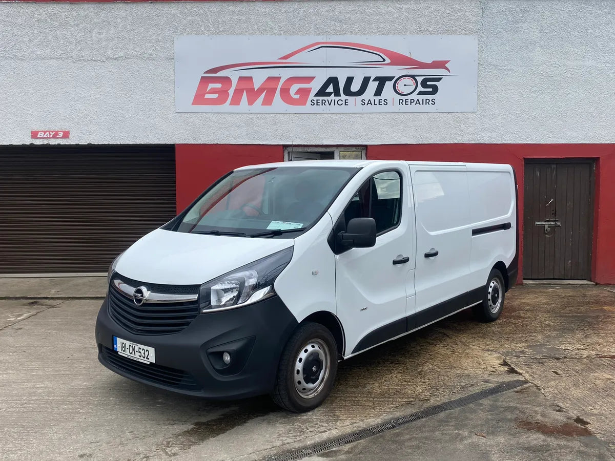 2018 OPEL VIVARO NEW CVRT WARRANTY DELIVERY