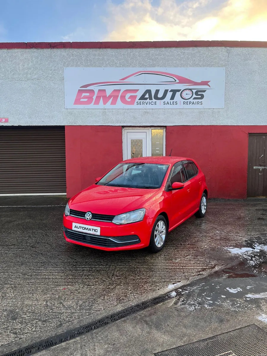 2016 VOLKSWAGEN POLO RED AUTOMATIC LOW KS